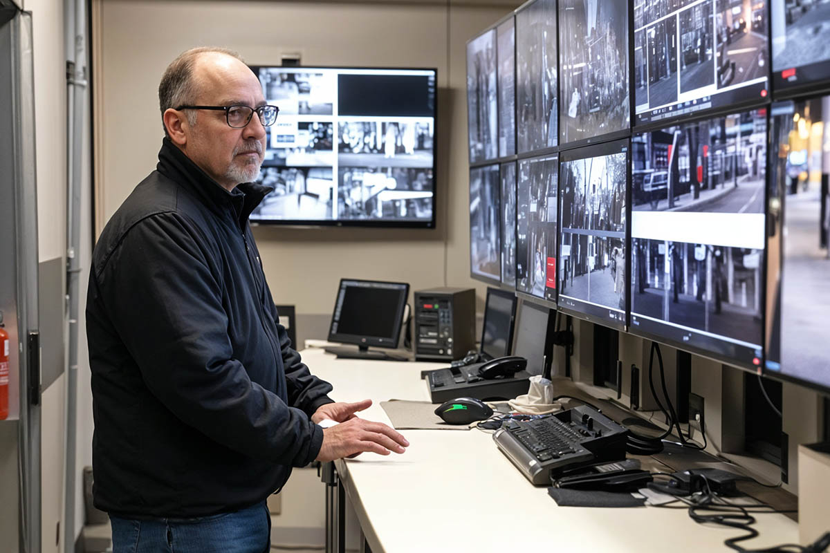 Residential CCTV installation in Lucknow